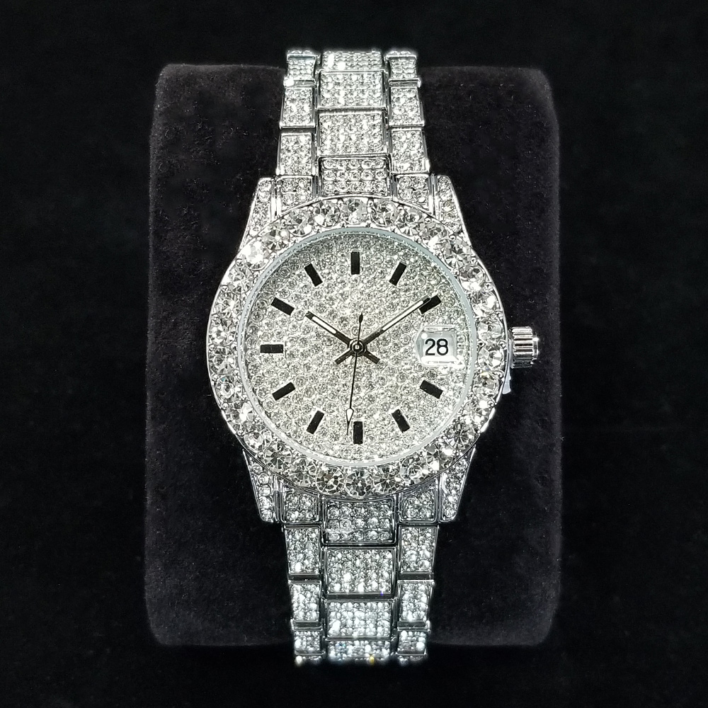 Jewelry Diamond Watches - Jam Tangan Berlian Elegan Wanita Fashion