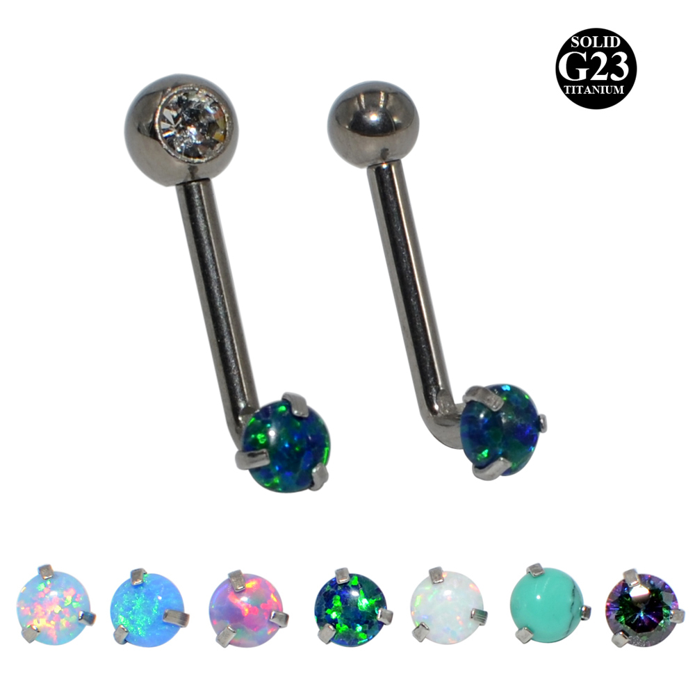 Christina Jewelry & Watches Marguerite Ørestik Forgyldt Sølv - 1 Buah Perhiasan Tindik Alis VCH