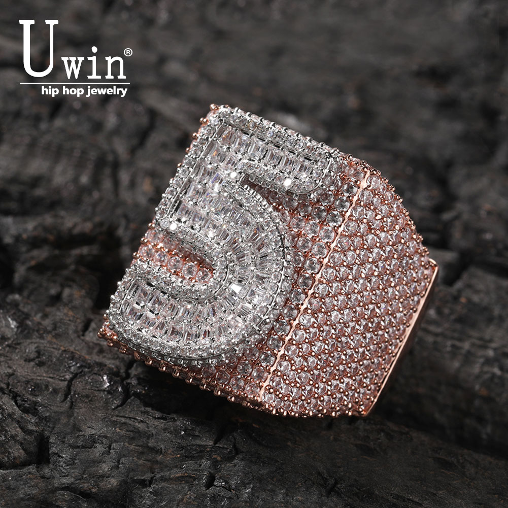 Statement Cocktail Ring - Cincin Kustom Uwin Big Square dengan
