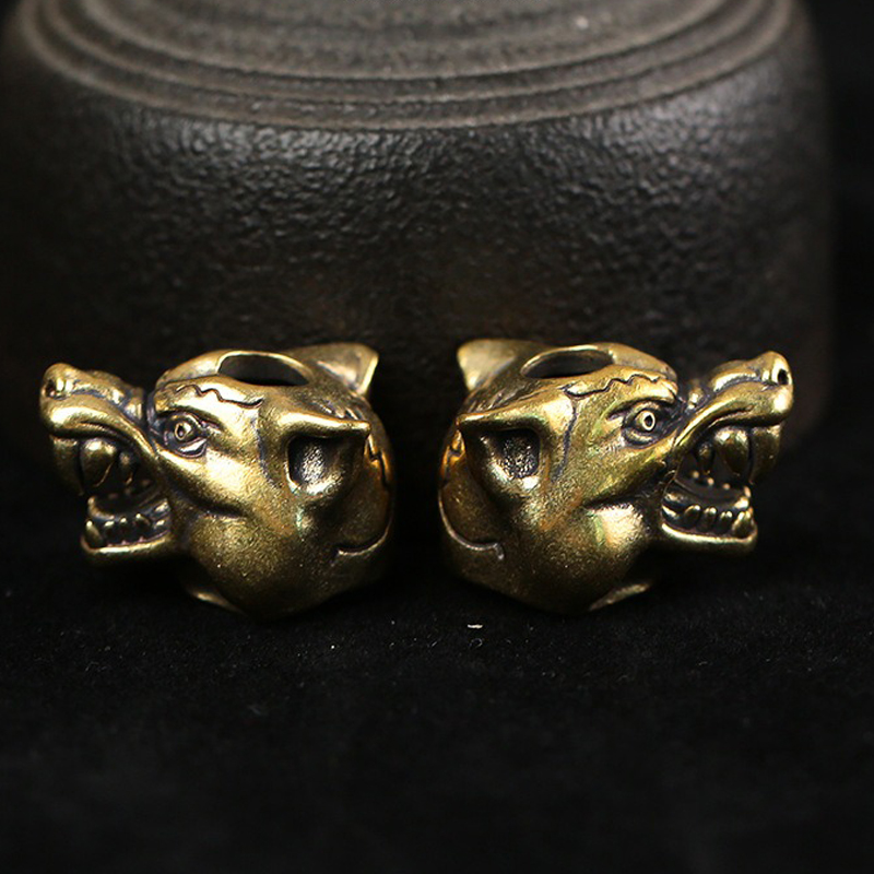 Wolf Jewelry & Watches Tampa Reviews - Patung kepala pejuang hewan serigala kuningan,
