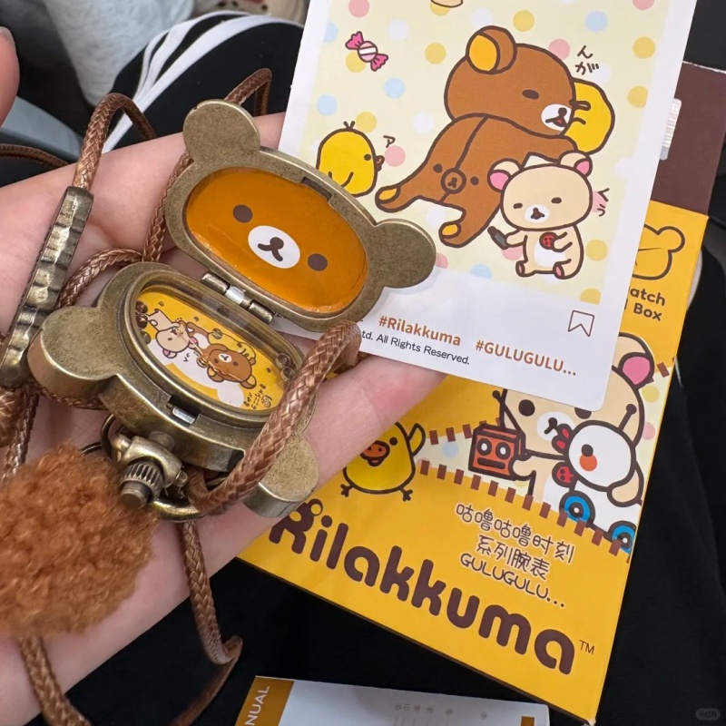 Moments Watches & Jewelry Vaughan Mills - Jam Tangan Seri Rilakkuma Gulugulu Original