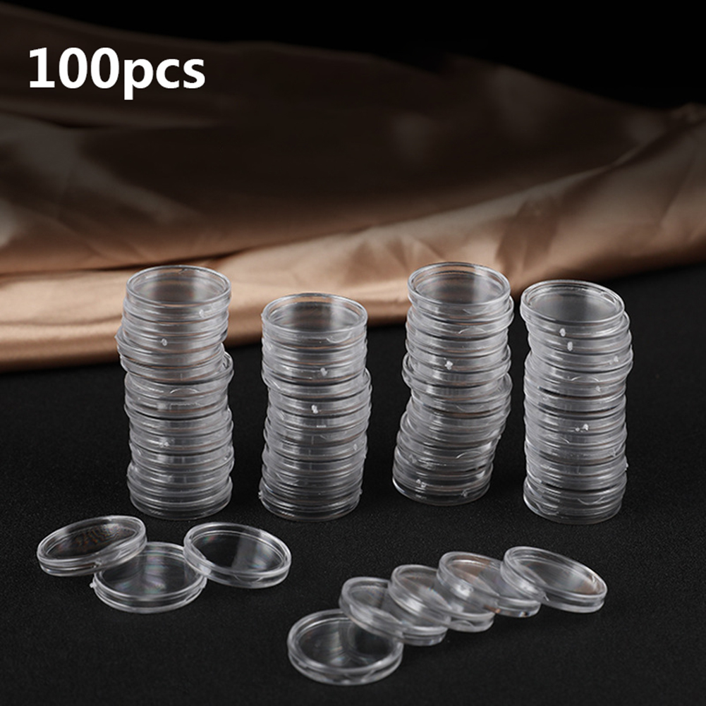 Collectors Coins Jewelry & Watches Of Smithtown Photos - 100 Buah Kotak Penyimpanan Bulat Kecil