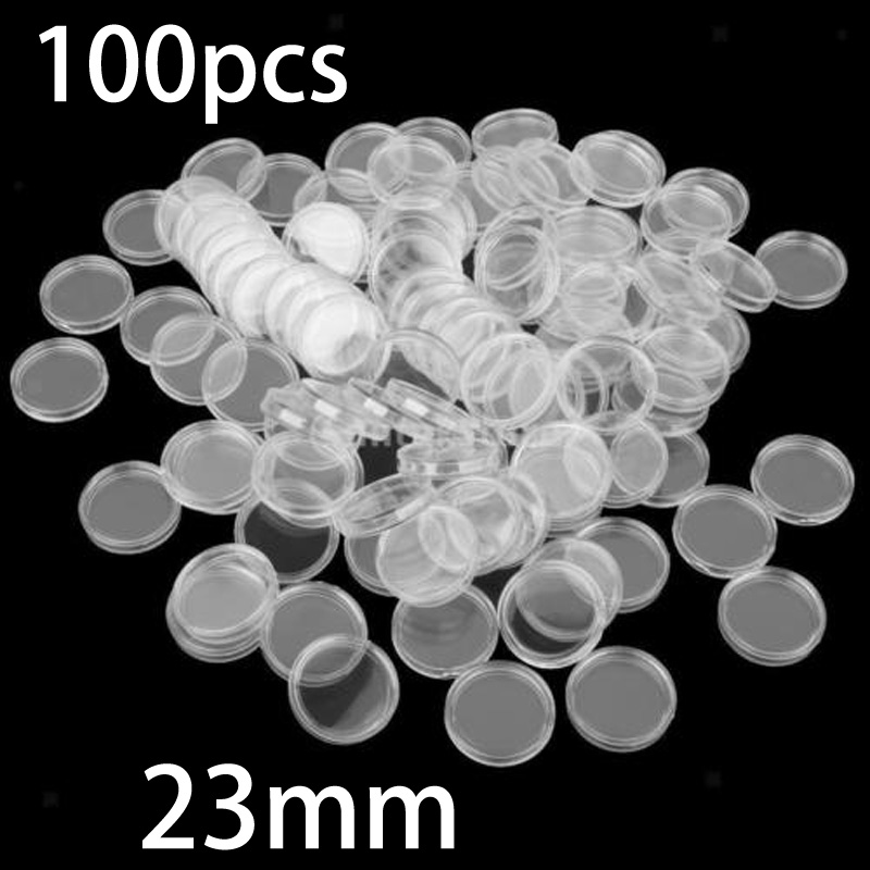 Collectors Coins Jewelry & Watches Of Smithtown Photos - 100 Buah Wadah Kapsul Koin Plastik