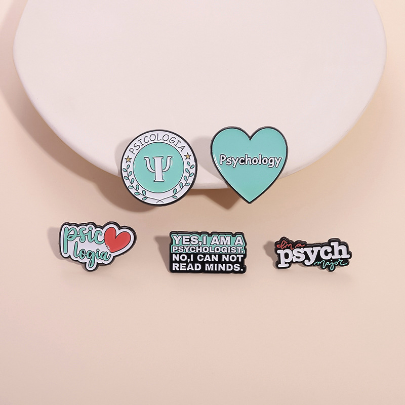 Jewelry Quotes - ﻿ Set Pin Enamel Kutipan Psikolog