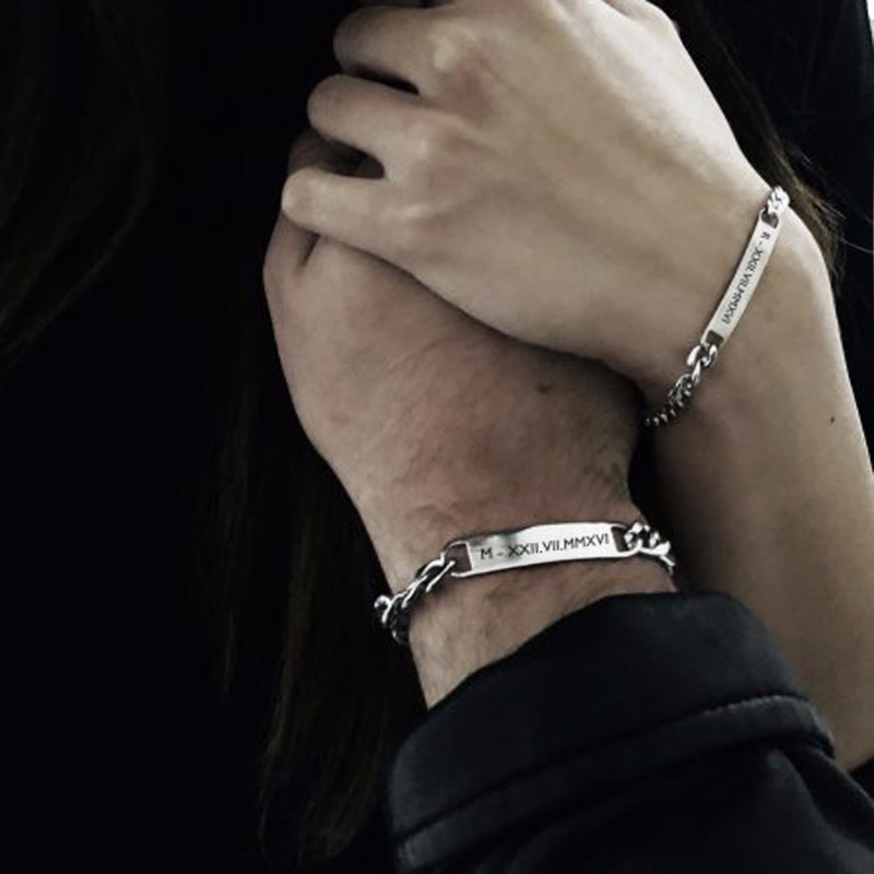 Jewelry Quotes - Plat Id Tag Bar Gelang Kuba