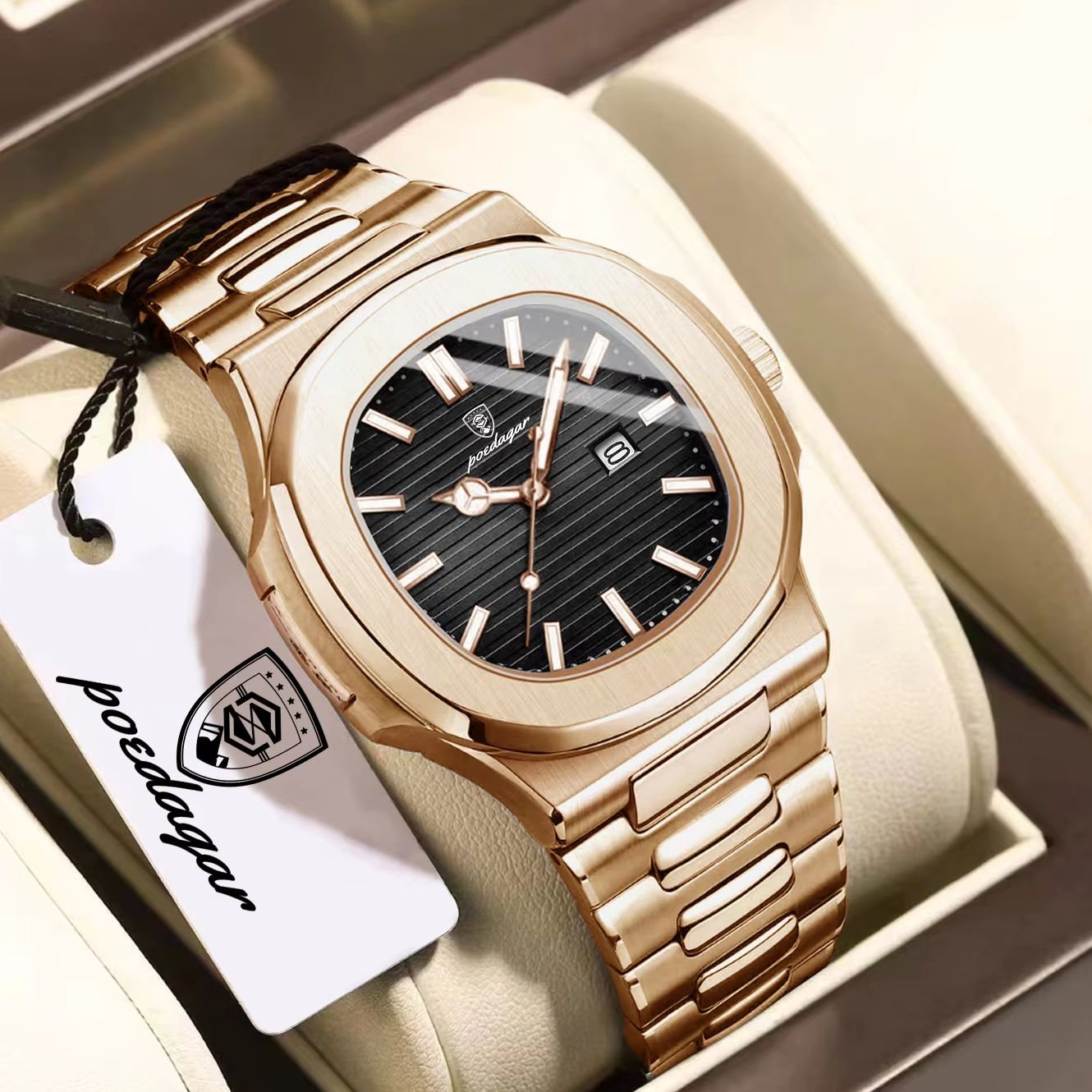 Rg Watches & Jewelry Gmbh - Jam Tangan Pria POEDAGAR Mewah Bisnis,