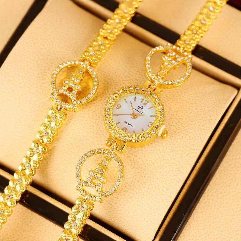Jewelry Diamond Watches - 2 Buah Jam Tangan Gelang Berlian