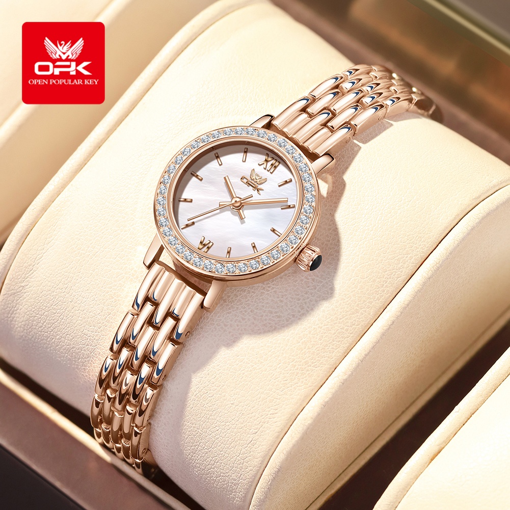 Jewelry Diamond Watches - OPK 6063 Jam Tangan Mewah Ringan