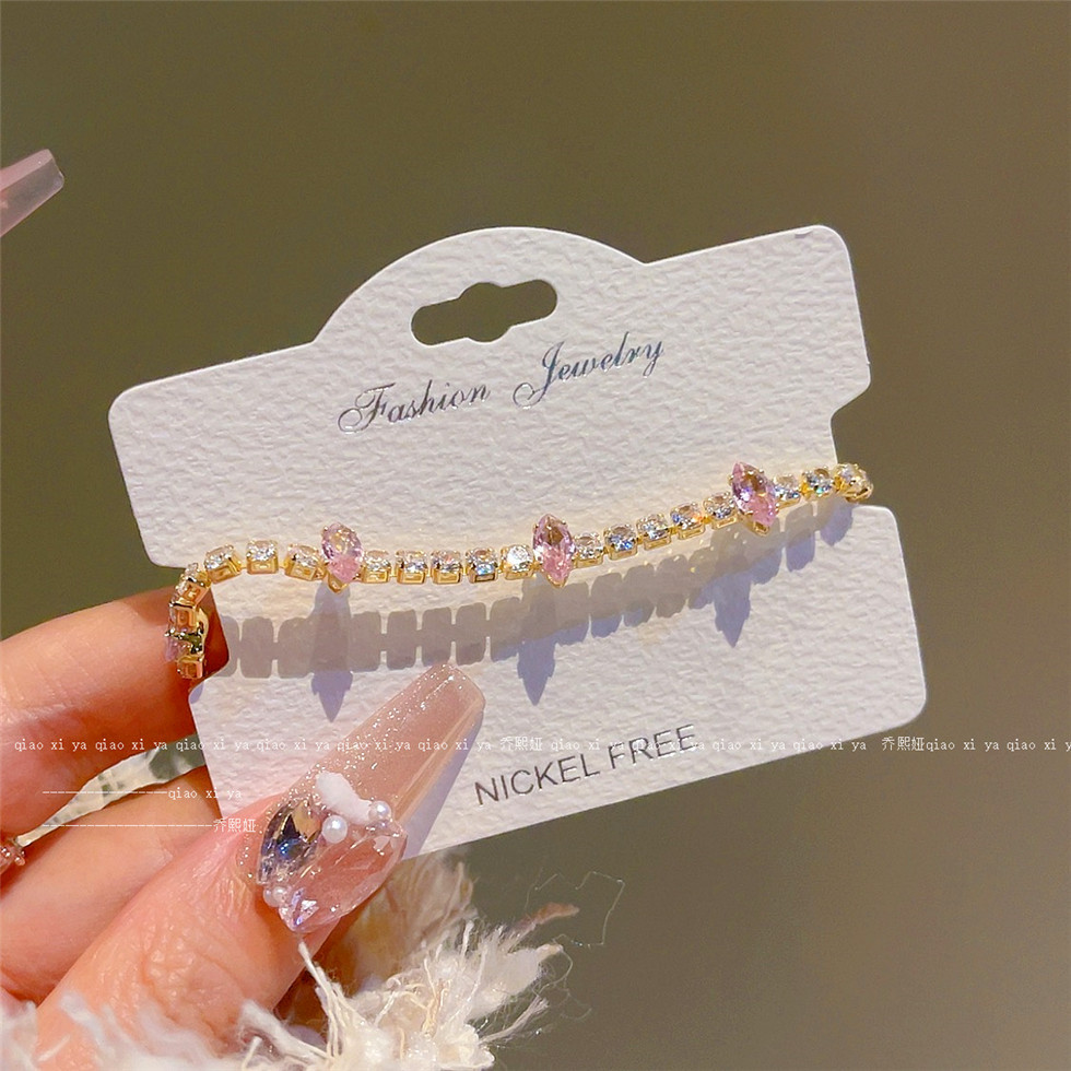 Gelang Zirkon Berlian Penuh Me - Best Jewelry Watches For Women ulasan dan harga