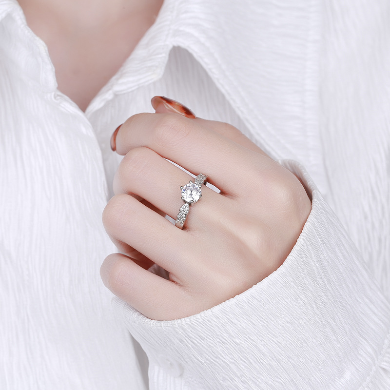 Cincin Perak Sterling 925 Mois - Statement Cocktail Ring ulasan dan harga