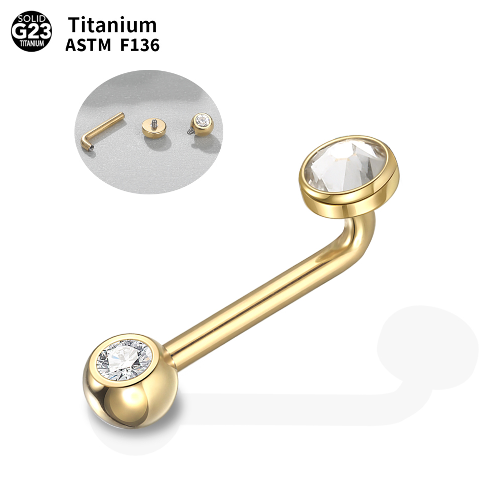1 buah implan kelas Titanium C - Christina Jewelry & Watches Marguerite Ørestik Forgyldt Sølv ulasan dan harga