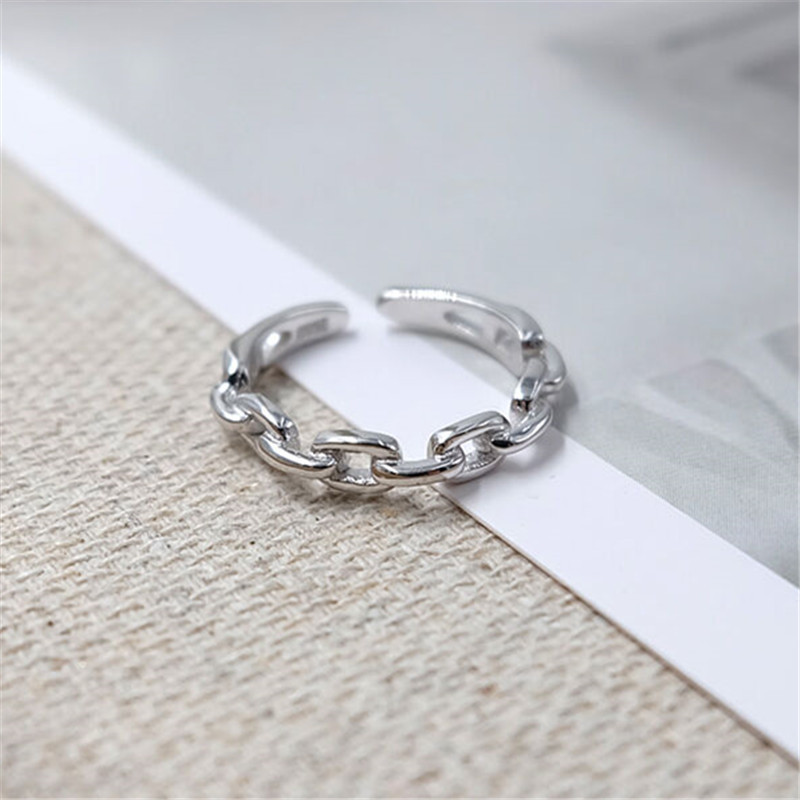 925 perak murni rantai Kuba ci - Statement Cocktail Ring ulasan dan harga