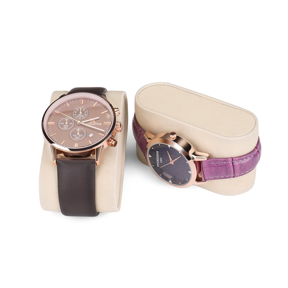 10-bit kulit PU abu-abu flanel - Best Jewelry Watches For Women ulasan dan harga