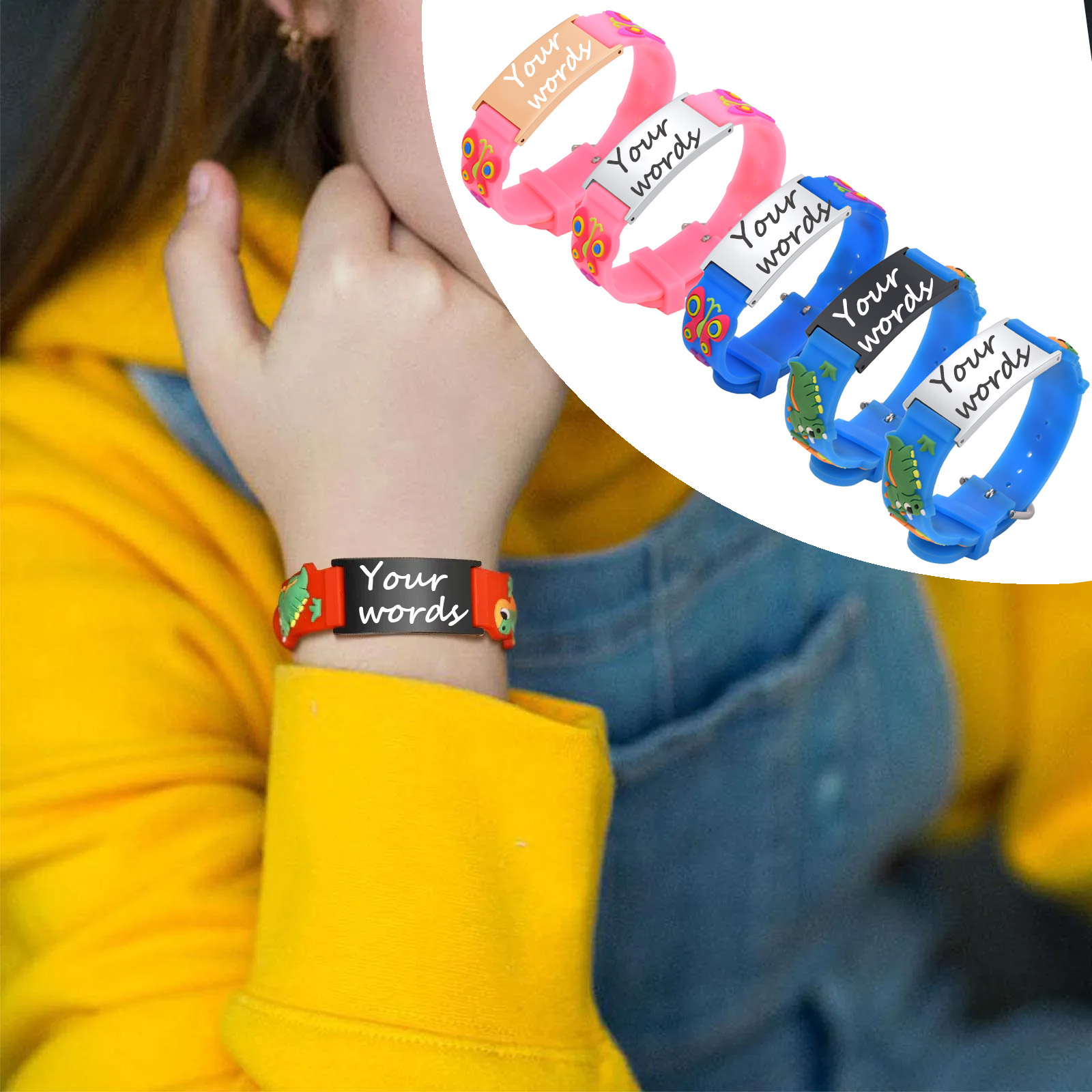 Gelang ID Bayi Anti Hilang yan - Jewelry Quotes ulasan dan harga