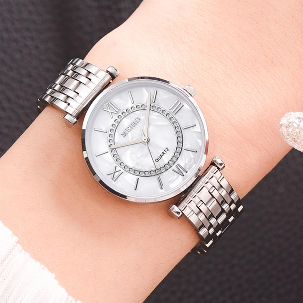 Jam tangan gelang kristal wani - Jewelry Diamond Watches ulasan dan harga