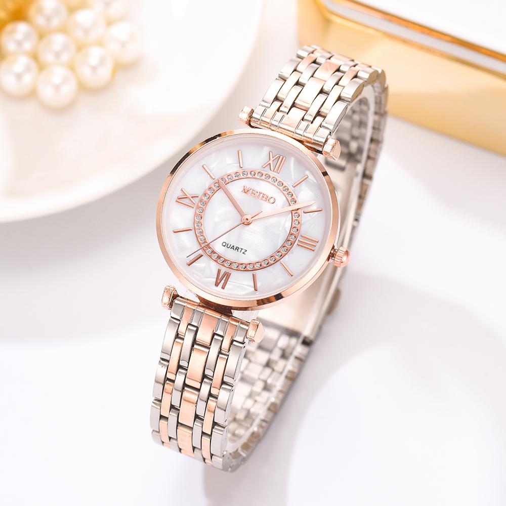 Jam tangan gelang kristal wani - Jewelry Diamond Watches ulasan dan harga