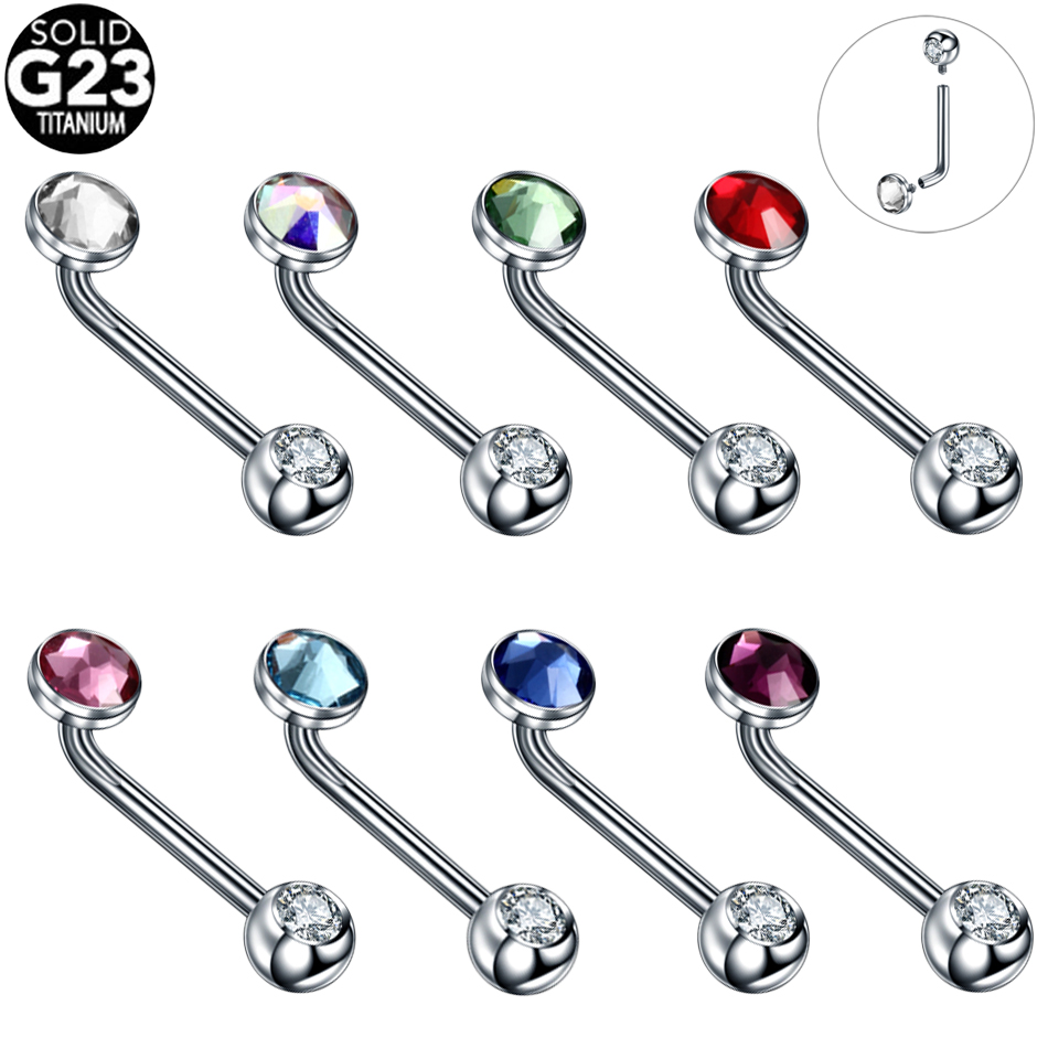 1 Buah G23 Perhiasan Tubuh VCH - Christina Jewelry & Watches Marguerite Ørestik Forgyldt Sølv ulasan dan harga