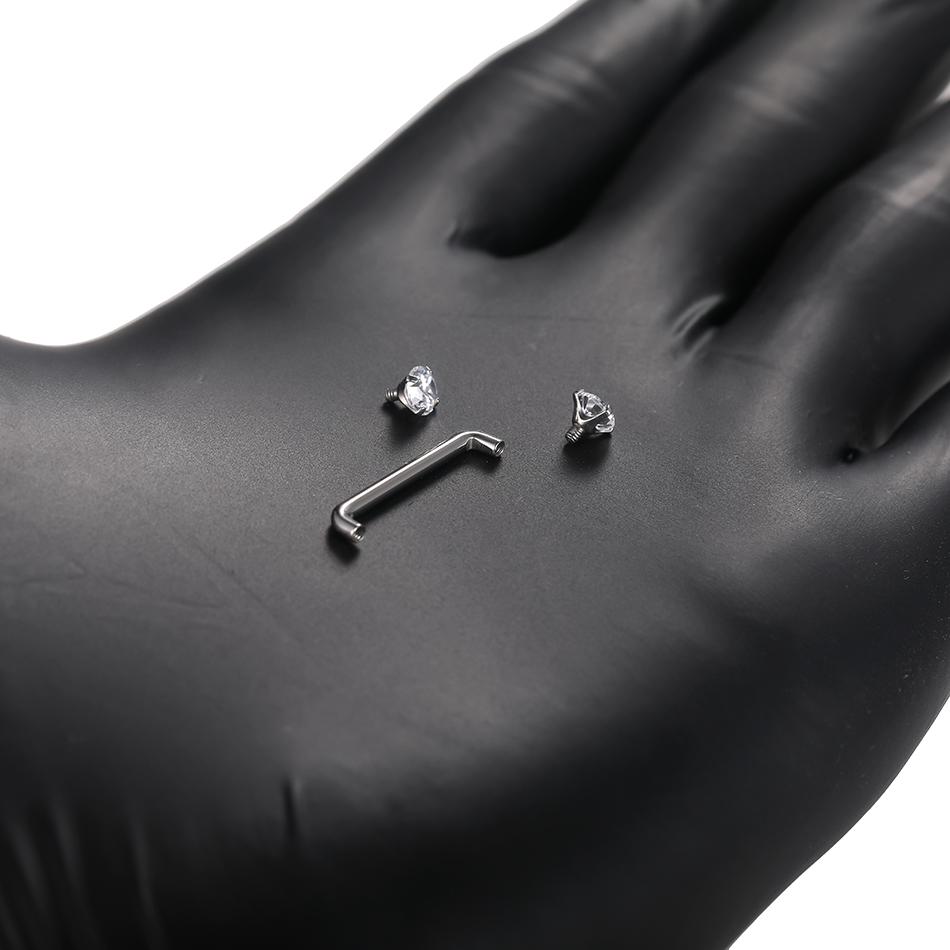 1 buah tindik permukaan Titani - Christina Jewelry & Watches Marguerite Ørestik Forgyldt Sølv ulasan dan harga