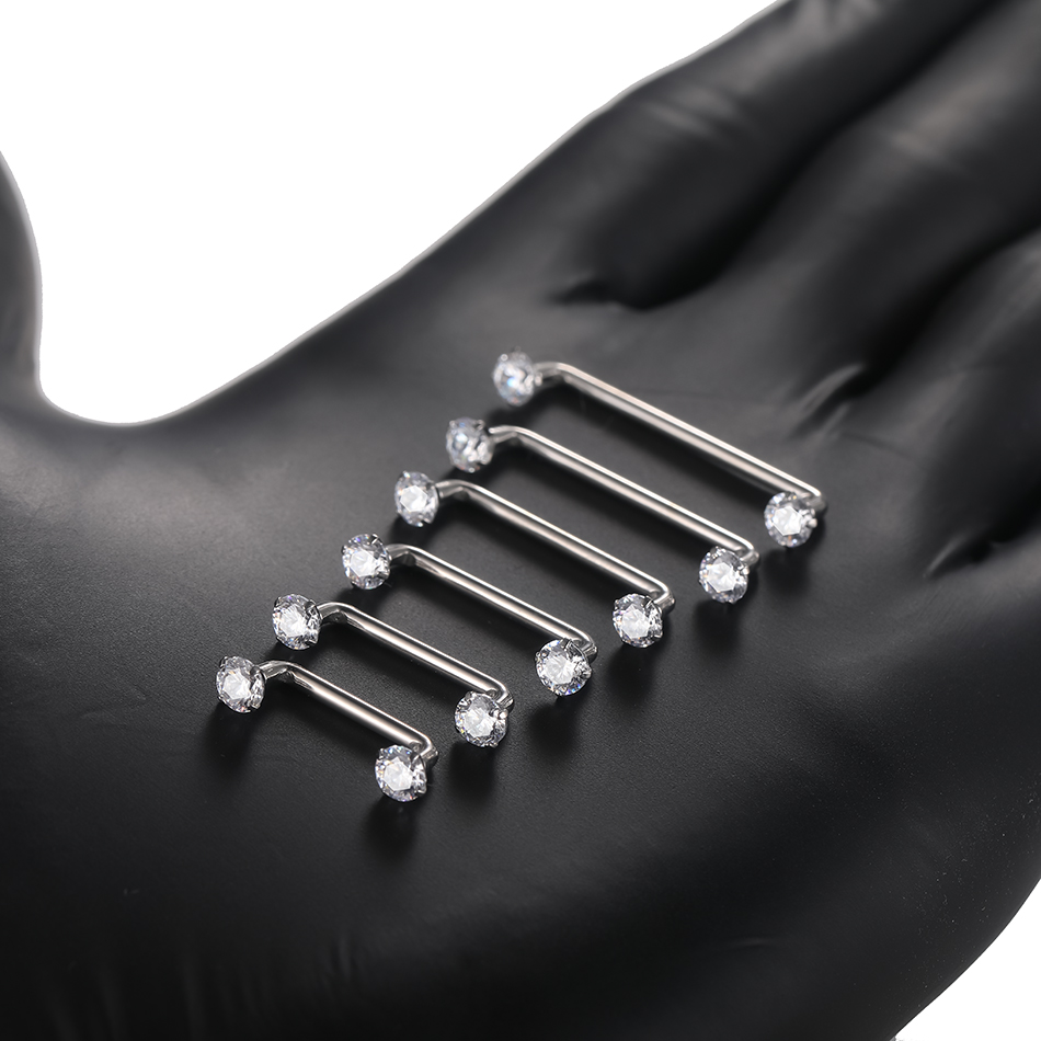 1 buah tindik permukaan Titani - Christina Jewelry & Watches Marguerite Ørestik Forgyldt Sølv ulasan dan harga