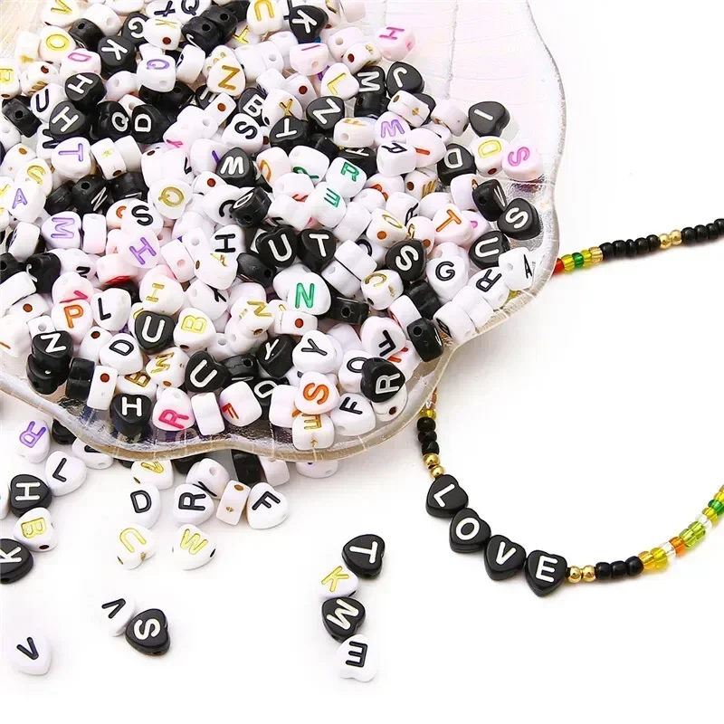 100-500 Buah Manik Bentuk Hati - Jewelry Quotes ulasan dan harga