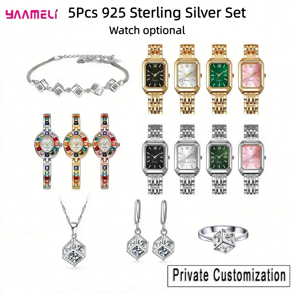 Set Jam Tangan Anting Kalung Z - Best Jewelry Watches For Women ulasan dan harga