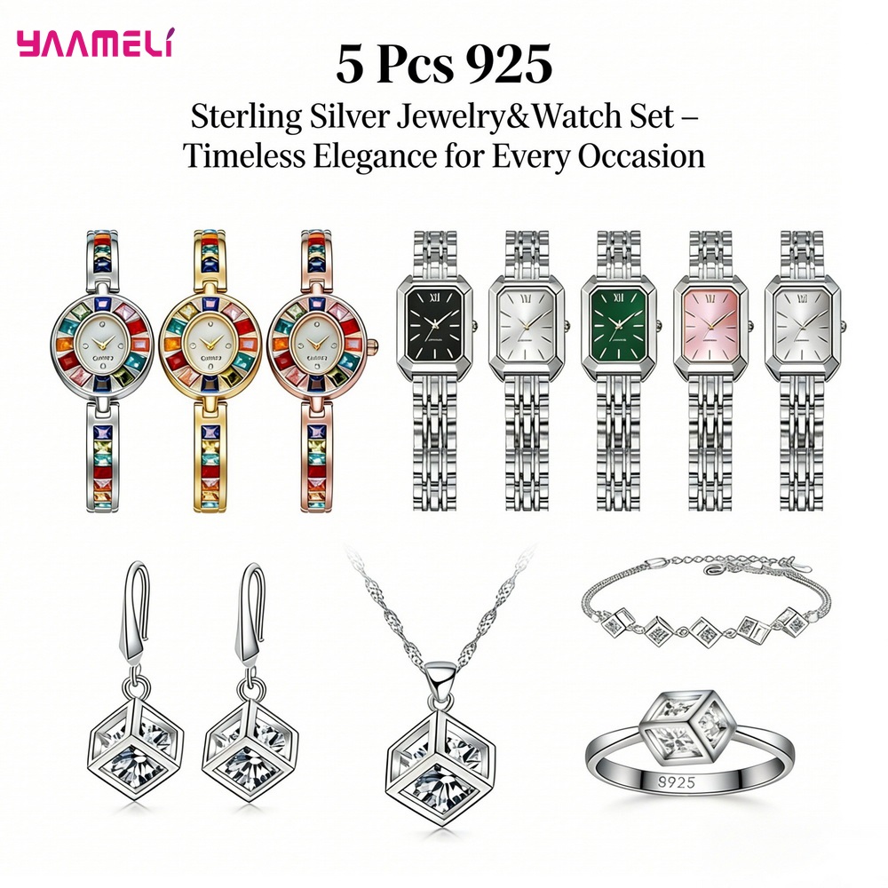 Set Jam Tangan Anting Kalung Z - Best Jewelry Watches For Women ulasan dan harga